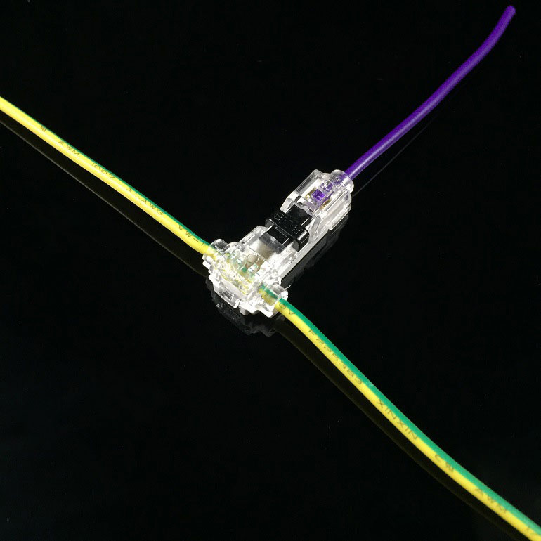 T Tap Wire Connector For 1 Wire With 18~22AWG
